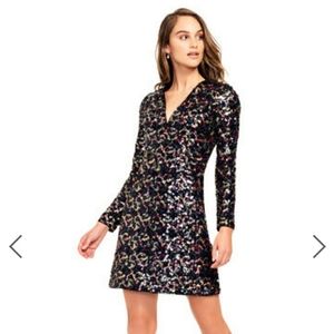 NWT Aiden by Aiden Mattox Sequin Cocktail Dress